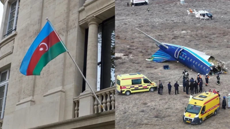 Ադրբեջանի ԱԳՆ-ն՝  AZAL օդանավն ոչնչացնելու ՌԴ նախարարության հրամանի մասին