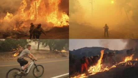 Կալիֆորնիայի նոր հրդեհը արագ է տարածվում. իրավիճակը լարված է