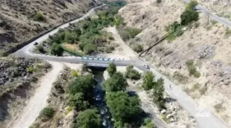 Կորեայի ձորի ճանապարհը ժամանակավորապես փակ է երթևեկության համար