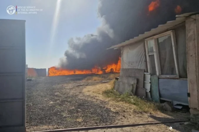 ՆԳՆ-ն՝ Ջրվեժում բռնկվծ հրդեհի մասին