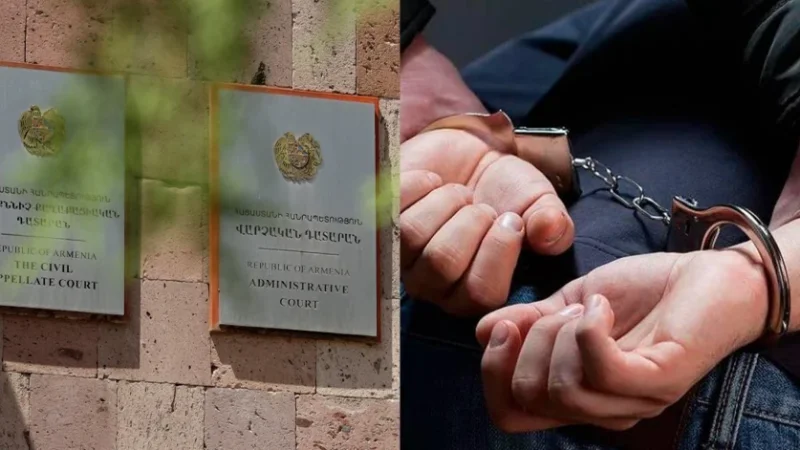 Խուզարկություններ` վարչական դատարանում. ձերբակալվել է նաև փաստաբան