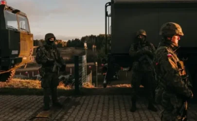 Լեհաստանը ռազմական տեխնիկայի շարասյուն է տեղափոխում Բելառուսի սահման