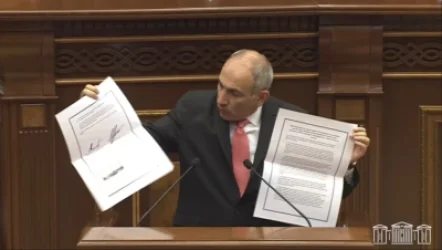 Փաշինյանն անդարաձել է այսպես կոչված «Զանգեզուրի միջանցք» արտահայտության օգտագործմանը