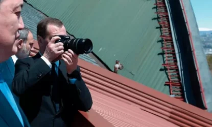 Դմիտրի Մեդվեդևը  լուսանկարել է Արարատը