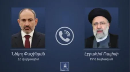 Փաշինյանը Իրանի նախագահի հետ քննարկել է 3+3 հարթակը