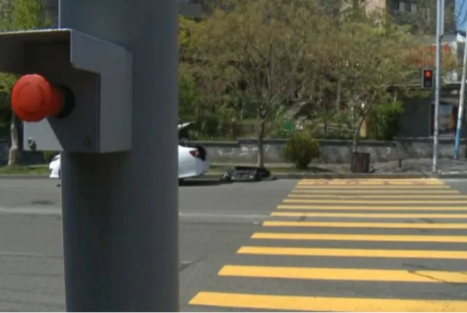 Երևանում մի շարք հետիոտնային անցումներ կկարգավորվեն «հետիոտն կանչի» ռեժիմով