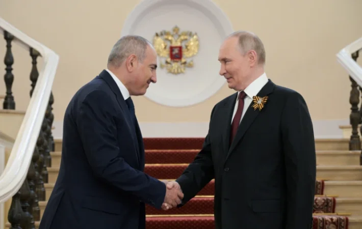 Պուտինի շնորհավորական ուղերձը ՝ Փաշինյանին