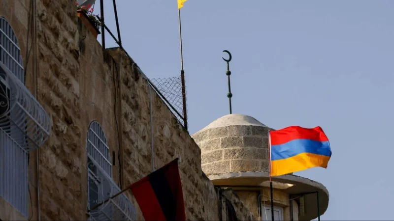 Ծանր տեխնիկան դուրս է բերվել Երուսաղեմի հայկական թաղամասի տարածքից