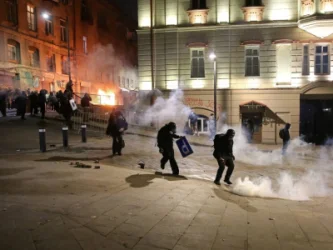 Թբիլիսիում կրկին բողոքի ցույցեր են