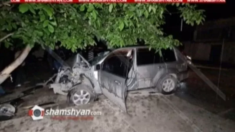 58–ամյա վարորդը Nissan X-Trail-ը վարելիս հանկարծամահ է եղել և բախվել ընկուզենուն