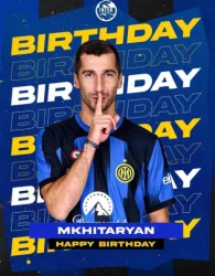 Հենրիխ Մխիթարյանը նշում է ծննդյան 35- ամյակը