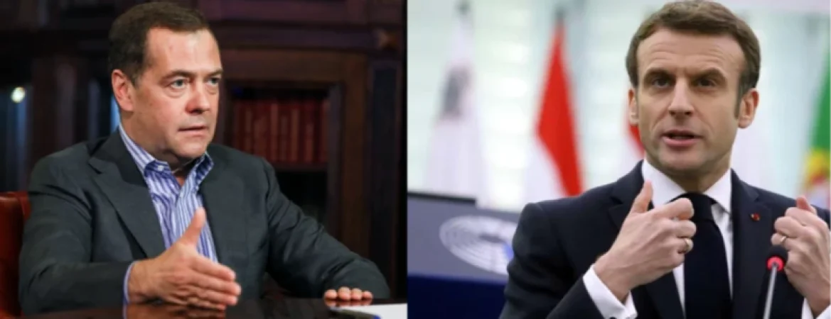 Նույնիսկ մեր կազակների ձիերը ավելի լավ կկատարեին նրա աշխատանքը. Մեդվեդևը` Մակրոնի մասին