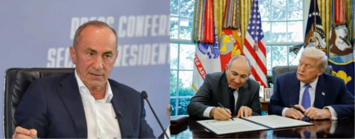 Փաշինյանը Սպիտակ տանը եղել է դեկորացիայի դերում. Ռոբերտ Քոչարյան