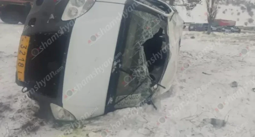 Չայնիի ոլորաններում 20-ից ավելի ավտոմեքենա է բախվել. կան վիրավորներ