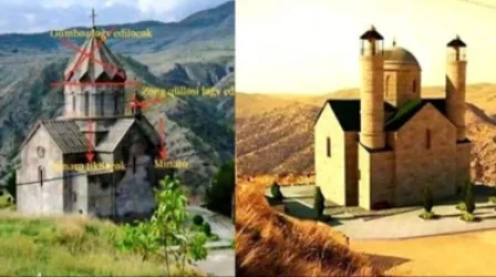 ԼՈՒՍԱՆԿԱՐՆԵՐ. Ադրբեջանը Բերձորի Սուրբ Հարություն եկեղեցին մզկիթի է վերածում