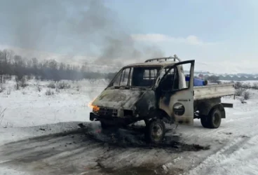 ԼՈՒՍԱՆԿԱՐՆԵՐ․ Բեռնատար ավտոմեքենա է այրվել