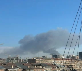 ՏԵՍԱՆՅՈՒԹ. Հրդեհ` Թբիլիսյան խճուղու տարածքում. 12 մարտական հաշվարկ է մեկնել