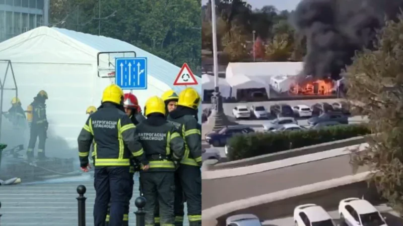 Բելգրադում տղամարդը կրակ է բացել Սերբիայի խորհրդարանի շենքի առջև