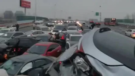 ՏԵՍԱՆՅՈՒԹ. Արագընթաց մայրուղում ավելի քան 100 մեքենա է բախվել. Չինաստան