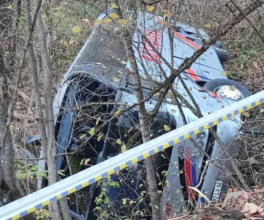 Հաղարծինում ավտոբուսի վթարի հետևանքով հոսպիտալացվածների թիվը հասել է 30-ի