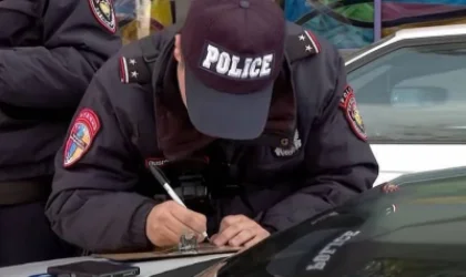 Հայտնաբերվել է մոտ 5500 ճանապարհային երթևեկության կանոնների խախտում