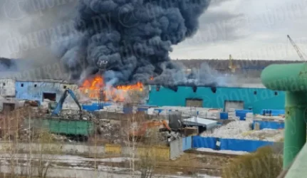 ՏԵՍԱՆՅՈՒԹ․ Խոշոր հրդեհ՝ Սանկտ Պետերբուրգում․ բռնկումն ու ծուխը տեսանելի են տարբեր շրջաններում