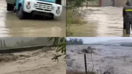 Վրաստանում առատ տեղումները ջրհեղեղի պատճառ են դարձել