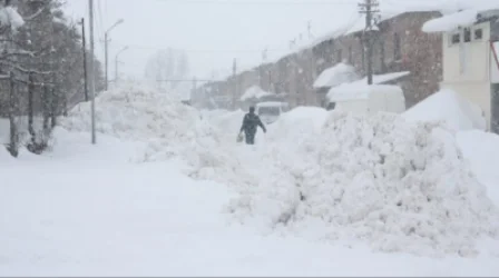Ձյան ծածկի բարձրությունն աճել է 20-30սմ-ով