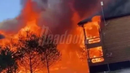 ՏԵՍԱՆՅՈՒԹ․ Խոշոր հրդեհ՝ զբոսաշրջային ճամբարում․ մարդիկ ստիպված են եղել լողազգեստներով փախչել․ ՌԴ