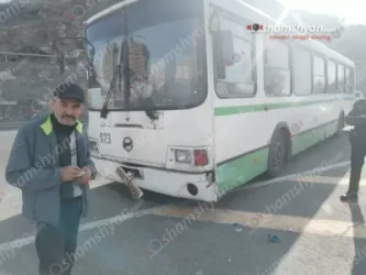 ԼՈՒՍԱՆԿԱՐՆԵՐ. Երևանում բախվել են թիվ 10 երթուղու տրոլեյբուսն ու «Toyota»-ն. տրոլեյբուսի վարորդը եղել է ոչ սթափ