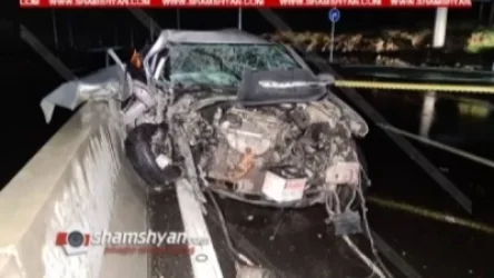 Նոր կառուցվող ճանապարհին 25-ամյա վարորդը Opel-ով բախվել է Caterpiller մակնիշի էքսկավատորին․ կա վիրավոր