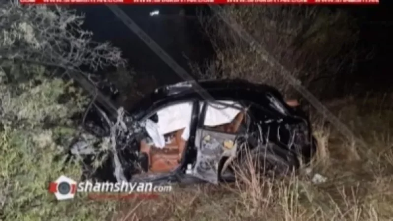 Ողբերգական ավտովթար Կոտայքի մարզում. 37-ամյա վարորդը Infiniti-ով մոտ 30 մետր շրջվելով՝ հայտնվել է ձորակում