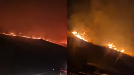 Լայնամասշտաբ հրդեհներ են Ճամբարակի տարածաշրջանում