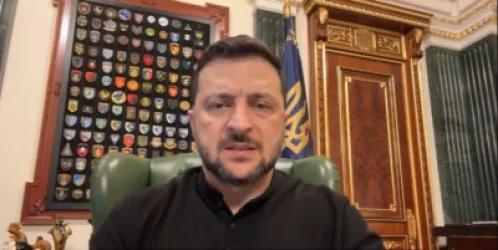 Ռուսաստանն Ուկրաինայի ուղղությամբ արձակել է մոտ 500 ԱԹՍ և ավելի քան 40 հրթիռ. Զելենսկի