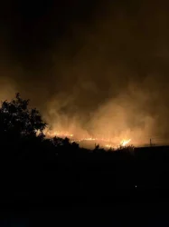 Բյուրեղավանում խոտածածկ տարածք է այրվում