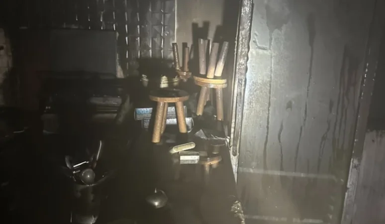 Հրդեհ Աբովյան փողոցում