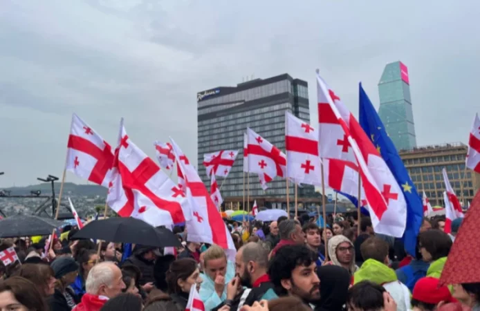 Թբիլիսիում բողոքի ակցիաները վերսկսվել են