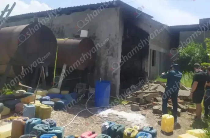 Պայթյուն՝ Արարատի մարզի բենզալցակայաններից մեկում