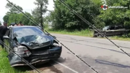 Խոշոր ավտովթար Լոռու մարզում. բախվել են ՈւԱԶ-ն ու 2 Opel Astra-ները. կան վիրավորներ