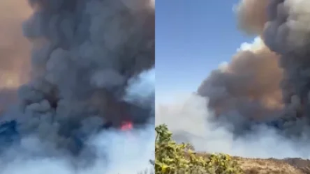 Հայաբնակ Քեսաբն ամբողջությամբ ծխի մեջ է․ մարդկանց տարհանել են