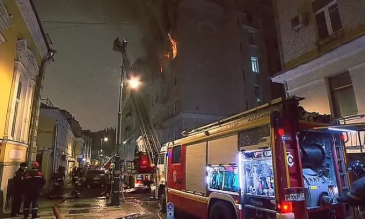 Պայթյուն և հրդեհ՝ Մոսկվայի կենտրոնում․ Կան զոհեր և վիրավորներ