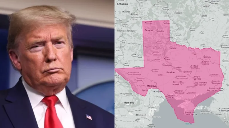 Թրամփը Ղիմի թերակղզին չափսերով համեմատեց Տեխասի հետ, որը 25 անգամ մեծ է Ղրիմից