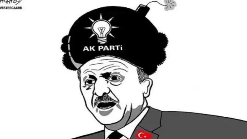 Նիդեռլանդներում Էրդողանին անվանել են ահաբեկիչ և ծաղրանկար հրապարակել