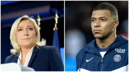 Լը Պենը պատասխանել է Մբապեի` Մակրոնի օգտին քվեարկելու կոչերին