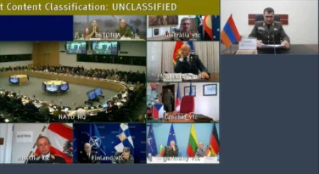 ՀՀ ԶՈւ ԳՇ պետը մասնակցել է ՆԱՏՕ–ի ռազմական կոմիտեի նիստին
