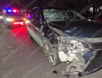 Երևանում ոչ սթափ վարորդը վրաերթի է ենթարկել փողոցը չթույլատրելի հատվածով անցնող կնոջն ու նրա գրկի երեխային