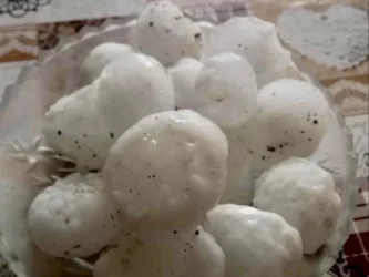 ԼՈՒՍԱՆԿԱՐ. հավկիթի մեծությամբ կարկուտ` Լոռու մարզի Պրիվոլնոյե գյուղում