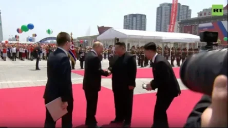 ՏԵՍԱՆՅՈՒԹ. Պուտինն ու Կիմ Չեն Ինը մեկնում են բանակցությունների