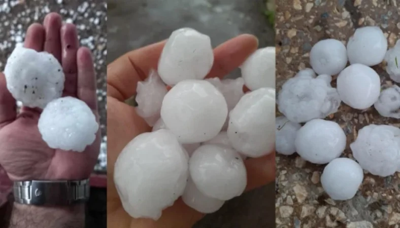 Այսօր կրկին խոշոր տրամաչափի  կարկուտ է տեղացել Լոռու մարզում և այլ բնակավայրերում