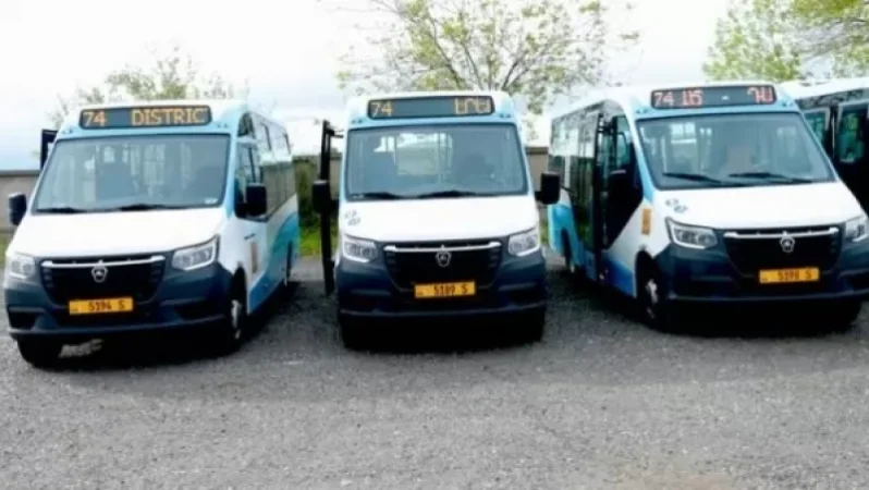 Երևանի ավտոբուսային 74 համարի երթուղին վերսկսում է աշխատանքը նոր շարժակազմով